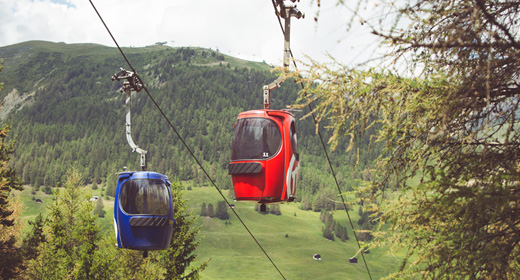 Telecabina Mottolino a Livigno