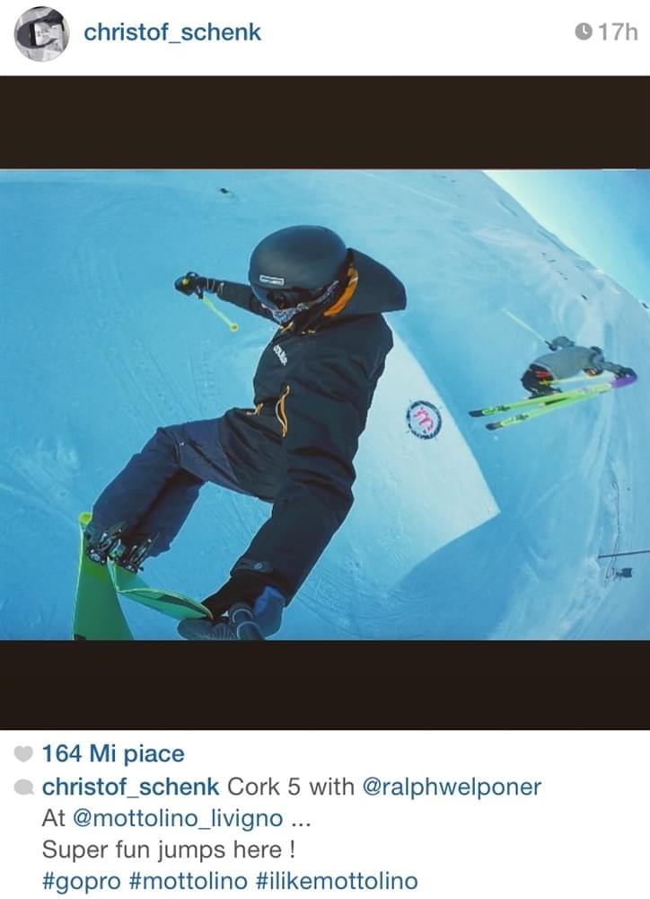 Christof Schenk snowpark Mottolino Livigno