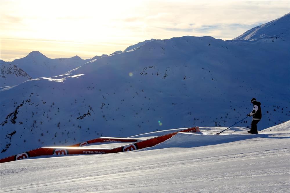 Shaper snowpark Livigno