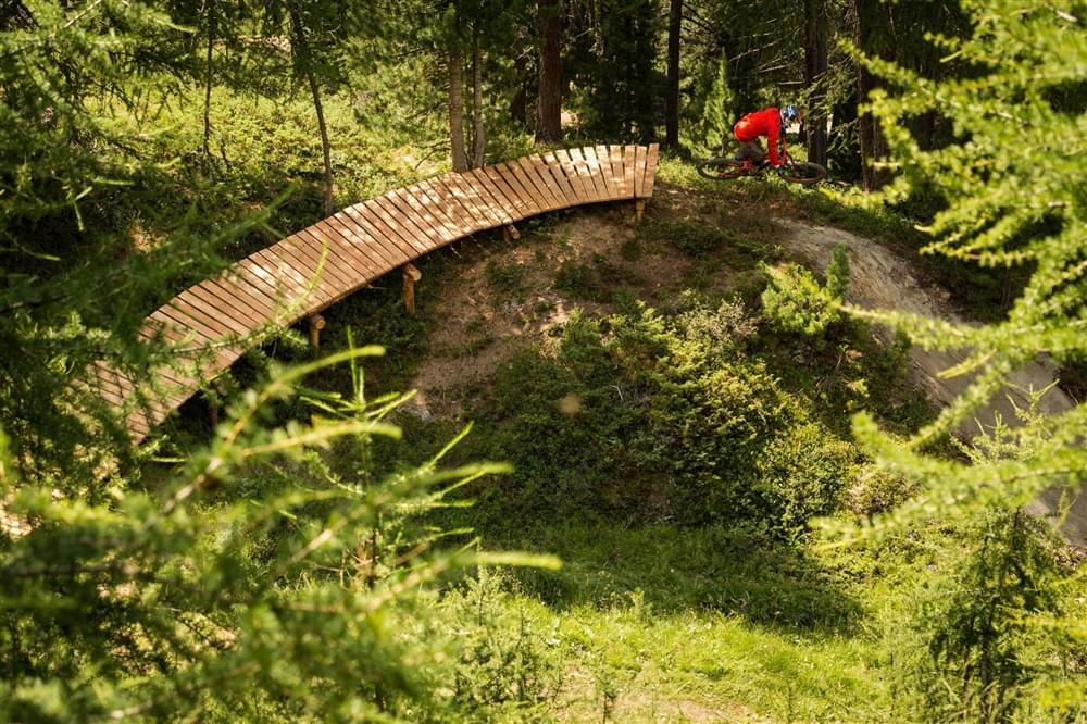 Downhill bikepark Mottolino