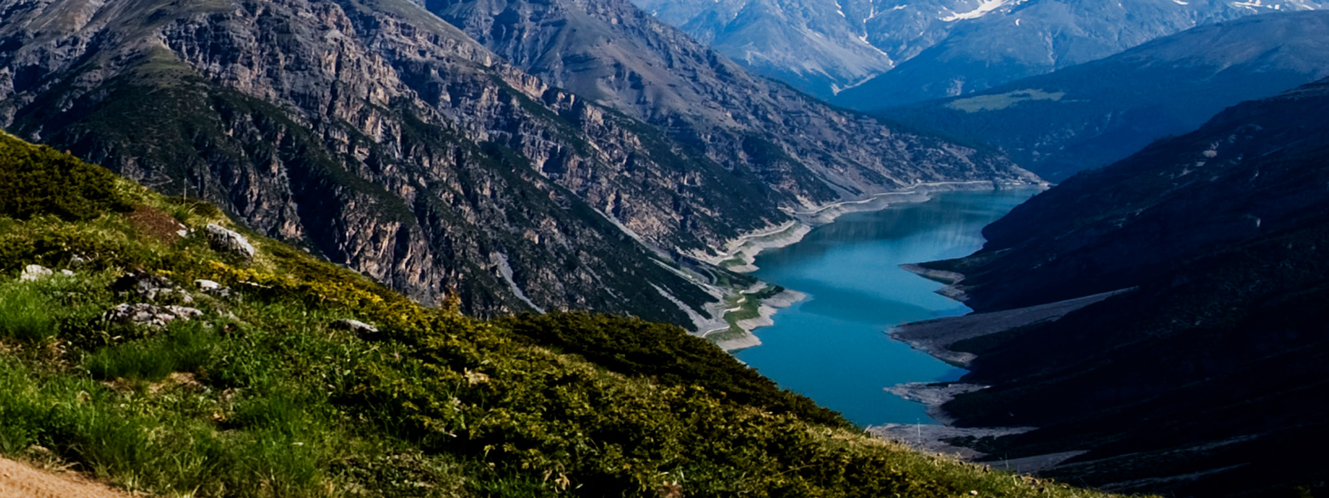 Paesaggio mozzafiato visto dal Crap de la Parè a Livigno