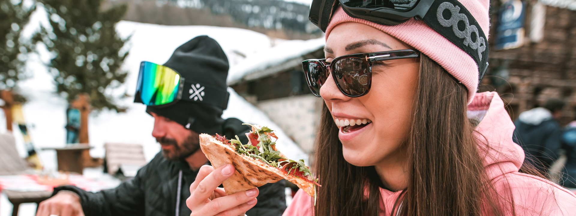 Piatti per tutti i gusti al Kosmo a valle della ski area Mottolino a Livigno