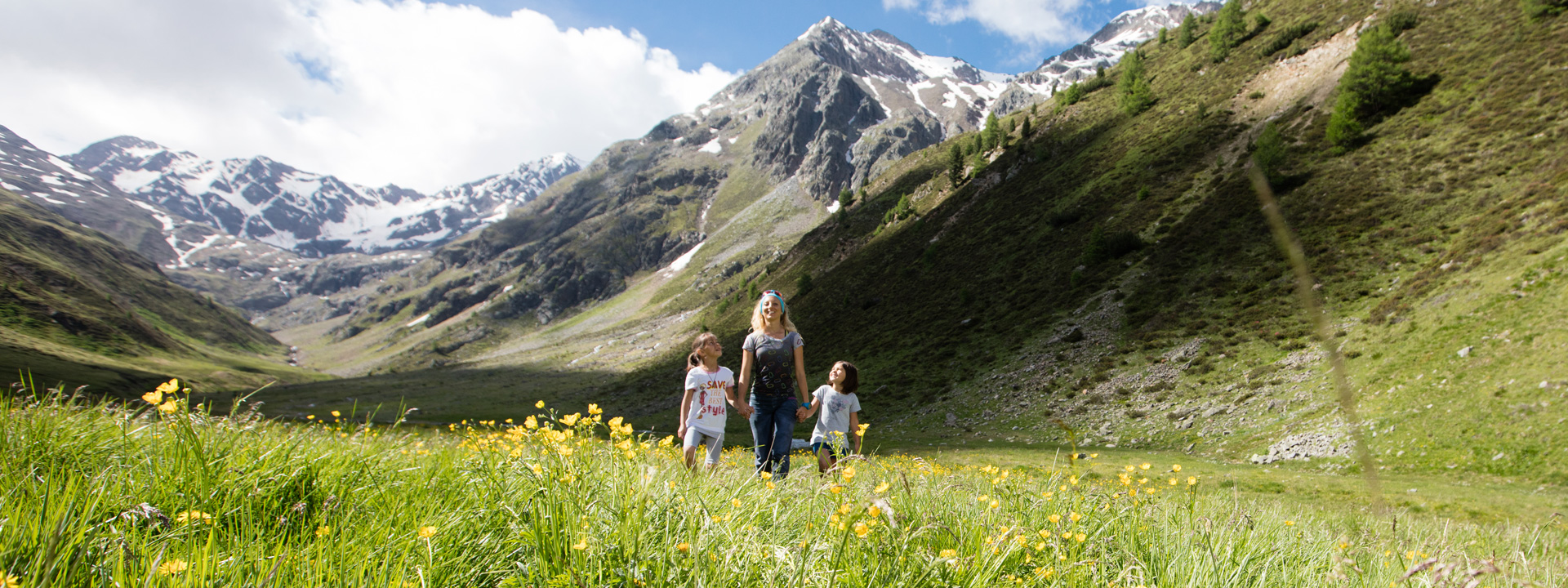 Verso Val delle Mine dal M'eating Point di Mottolino a Livigno