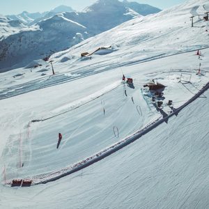 Parte del Campo Scuola della Ski Area Mottolino a Livigno