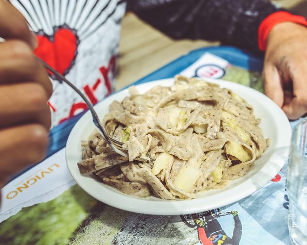 Pizzoccheri valtellinesi al M'eating Point del Mottolino a Livigno