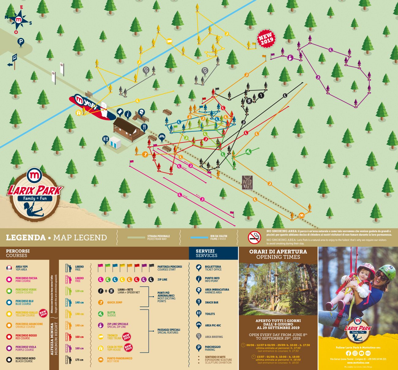 MOT-Mappa_LarixPark_2019 Mappa dei percorsi del Larix Park 2019 Livigno