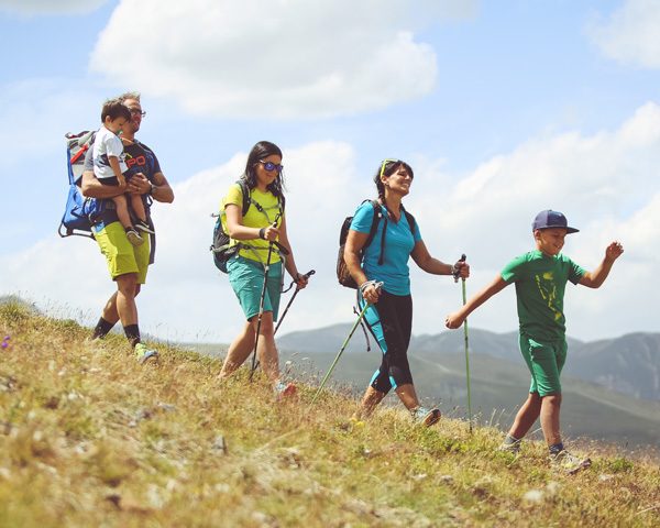 Passeggiata in quota al Mottolino di Livigno con tutta la famiglia